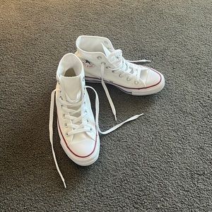 White High Top Converse